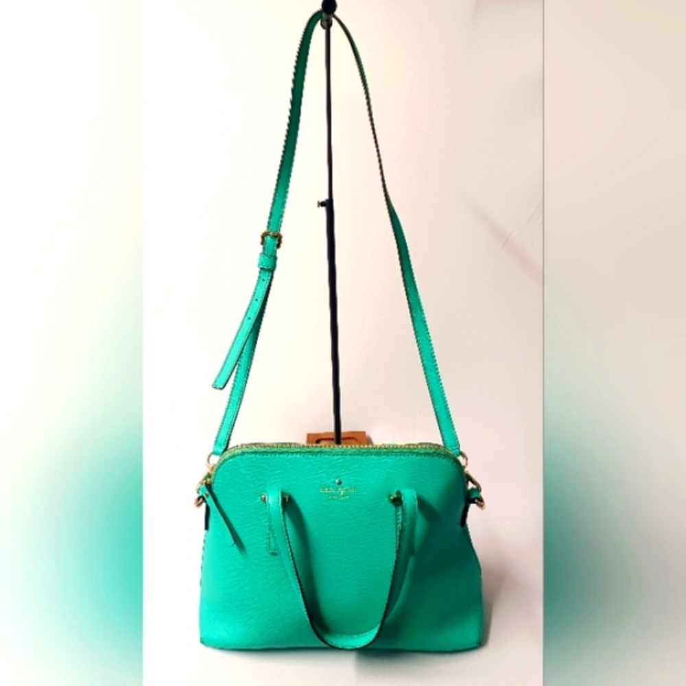 Kate Spade Teal Cedar Street Maise Satchel/Crossbody NWOT w/ Dustbag $298 Retail - Picture 4 of 16